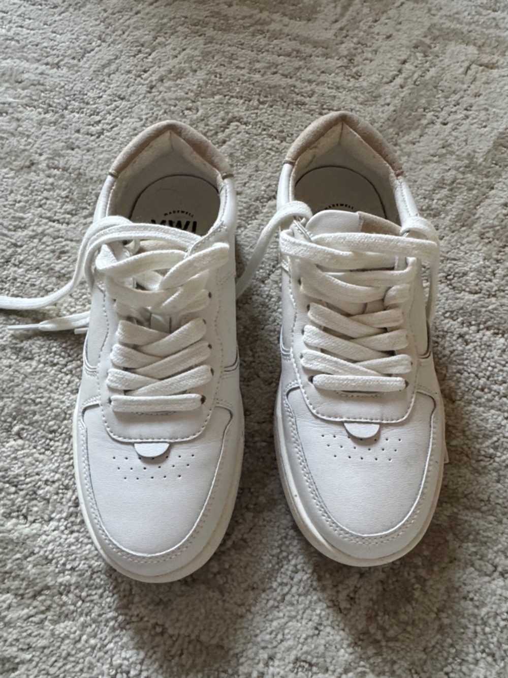 WhiLow-Top Lace-Up Sneakers